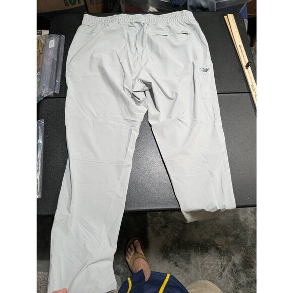 Columbia PFG Jogger Pants Size XL Light Gray Size XL - Picture 8 of 11